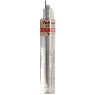 PENTEL  Lot de 3 Etuis de 12 mines HI-POLYMER SUPER 0,5 mm H