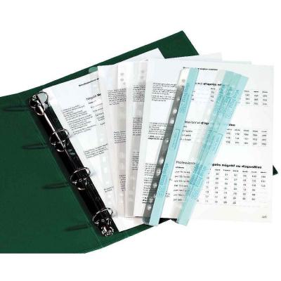 DJOIS MADE BY TARIFOLD Pochettes perfor&eacute;es 3L A4 universelle - pochette de 50 bandes