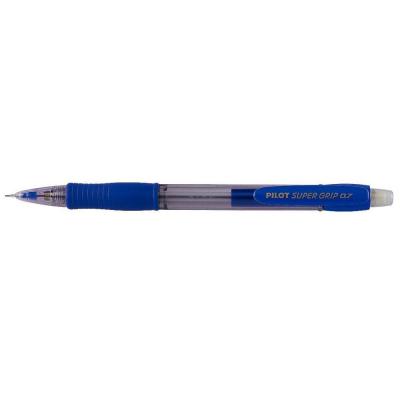 PILOT  Lot de 3 Porte-mines SUPERGRIP H187 0,7 mm rechargeable bleu