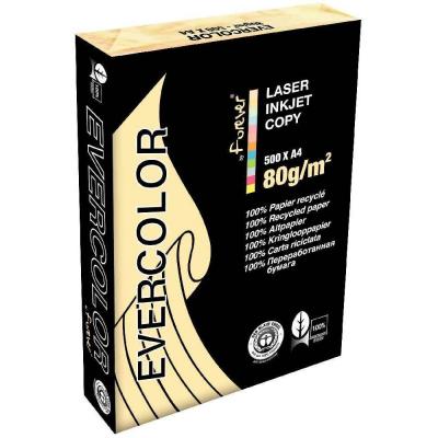 CLAIREFONTAINE  - Ramette Papier Evercolor Recycle A4 80g Canari