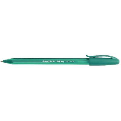 PAPER MATE Stylo bille Papermate INKJOY 100 - pointe moyenne - encre ULV verte