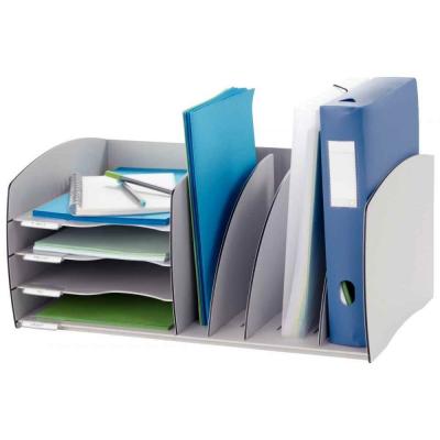 PAPERFLOW Trieur s&eacute;parateur, 4 cases, coloris : gris