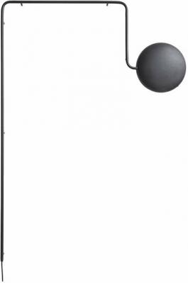 WOUD Lampe murale Mercury noir - 