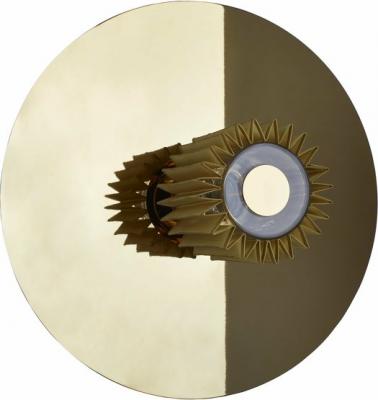 DCWEDITIONS Applique en acier dor&eacute; W380 In The Sun - DCW Editions
