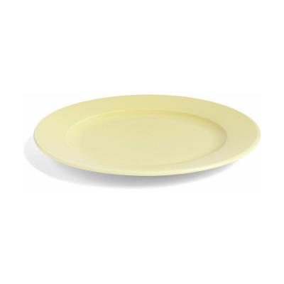 HAY Lot de 6 Assiettes Rainbow M &Oslash;24cm Light Yellow,  (x 6) 