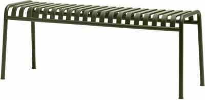 HAY Banc de jardin en m&eacute;tal olive Palissade - 