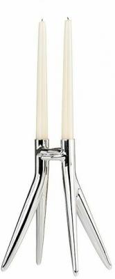 KARTELL  - Abbracciaio Bougeoir, chrome brillant