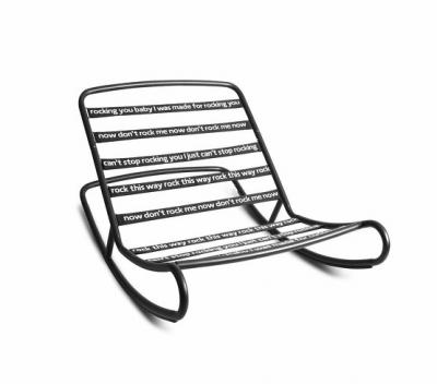 FATBOY  - Rock 'n' Roll Lounge Chair, noir