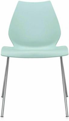 Kartell Chaise Maui - bleu clair - chrome