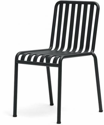 HAY  Chaise de Jardin, M&eacute;tal, Noir, B: 47 x H: 80 x T: 56 cm