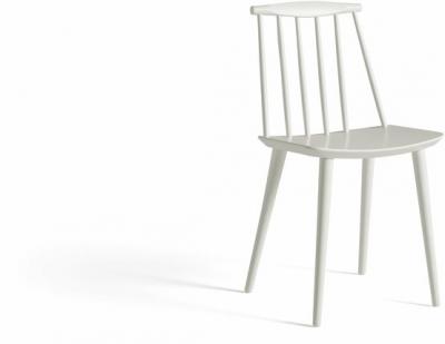 Chaise en bois de h&ecirc;tre blanche - HAY