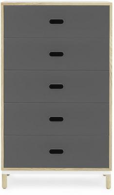 Commode &agrave; 5 tiroirs gris Sideboard Grey - Normann Copenhagen