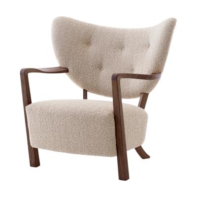 &TRADITION Fauteuil Wulff ATD2 - karakorum 003 - noyer huil&eacute;