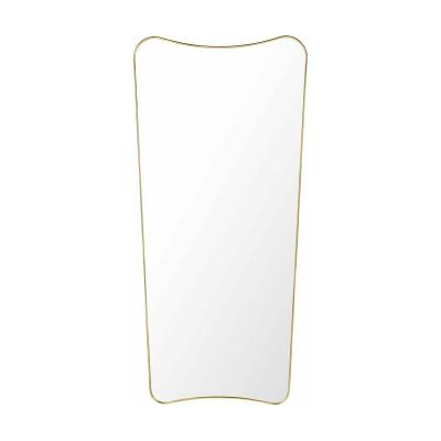 GUBI Miroir - Miroir F.A.33 L 70cm x P 2,5cm x H 146cm Laiton Laiton, verre