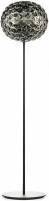 KARTELL  Planet lampadaire LED, 130 cm, gris fum&eacute;e
