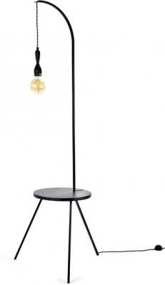 SERAX TABLE LAMP-Lampe gu&eacute;ridon tripode Bois/Acier H160cm 