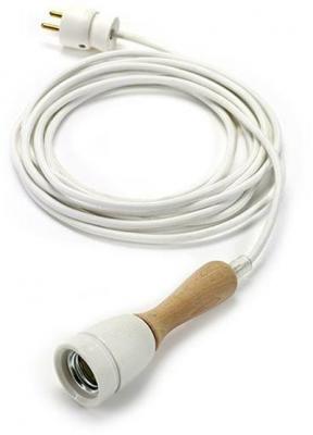 SERAX STUDIO SIMPLE-Lampe &agrave; poser Baladeuse C&eacute;ramique & Bois L500cm