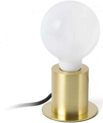 FARO BARCELONA Lampe de table avec finition or et lumi&egrave;re LED TEN 15 W Faro