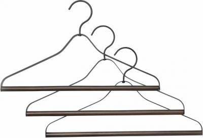 FERM LIVING Lot de 3 cintres noirs - 