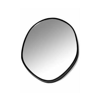 SERAX Miroir en verre et acier noir C - 