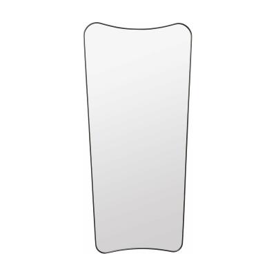 GUBI Miroir - Miroir F.A.33 L 70cm x P 2,5cm x H 146cm Laiton, verre Noir