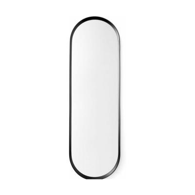 AUDO Miroir - NORM OVAL L 40 x P 3,5 x H 130 cm Noir