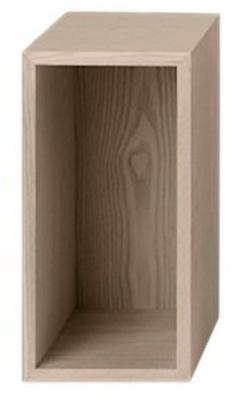 Muuto Stacked 2.0 avec paroi arri&egrave;re - petit - Ch&ecirc;ne