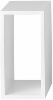 Etag&egrave;re - STACKED Blanc MDF peint Small : L 21,8cm x P 35cm x H 43,6cm