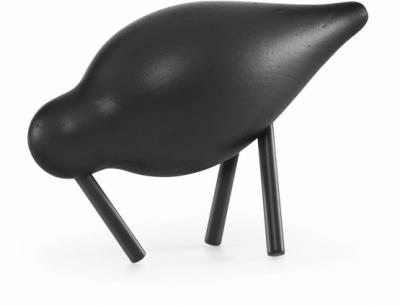 Normann Copenhagen Figurine Shorebird - noir/noir - S