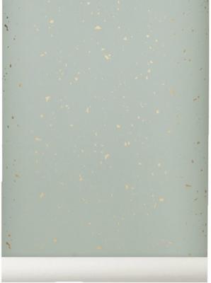FERM LIVING Papier peint Confettis menthe - 