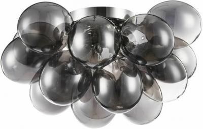 MAYTONI Plafonnier en m&eacute;tal argent&eacute; 38 cm Balbo - 