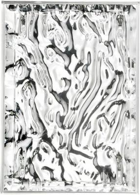 KARTELL Plateau Dune - grand - chrome Gris 