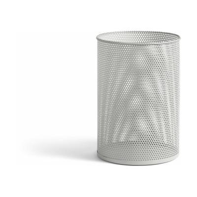 HAY Foin - Perforated Bin L, &Oslash; 30,5 x H 44 cm, gris clair