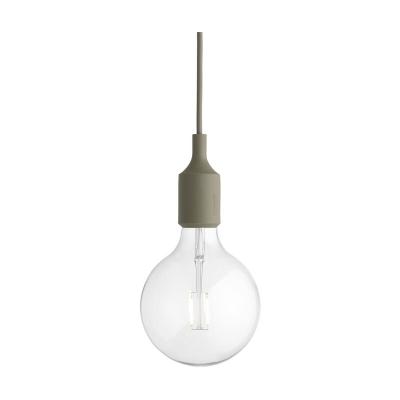 MUUTO  Suspension E 27 LED - vert olive