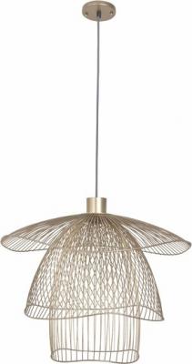 FORESTIER Suspension Papillon Small m&eacute;tal beige / &Oslash; 56 cm -  