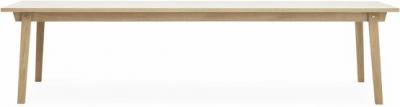 Table &agrave; manger en ch&ecirc;ne naturel 300 cm Slice Oak - Normann Copenhagen