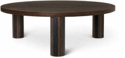 Table basse en ch&ecirc;ne 100cm Lines Post - Ferm living