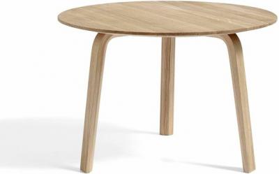 HAY - Bella Table basse &Oslash; 60 cm / H 39 cm, ch&ecirc;ne laqu&eacute; mat