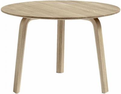 HAY - Bella Table basse &Oslash; 60 cm / H 39 cm, ch&ecirc;ne huil&eacute;