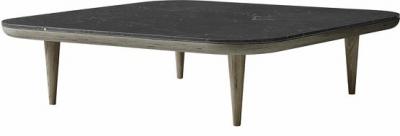 Table basse en marbre noir Fly SC11 -&tradition