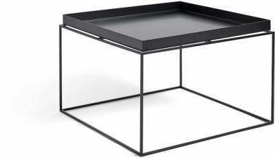 HAY Table d'appoint, Acier alli&eacute;, Noir, 60 cm