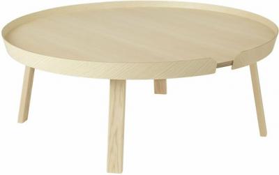 Table basse - AROUND XL Diam 95cm x H 36cm Fr&ecirc;ne