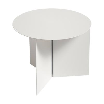 HAY - Slit Table Round &Oslash; 45 x H 3 5. 5 cm, blanc