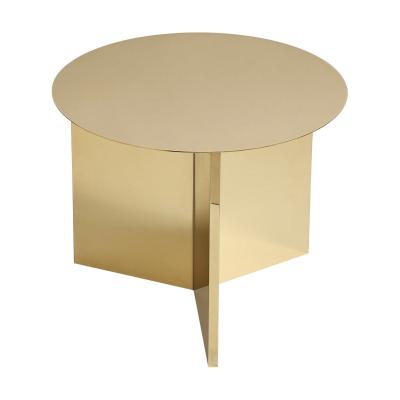 HAY - Slit Table Round &Oslash; 45 x H 3 5. 5 cm, laiton