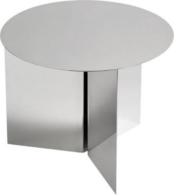 HAY - Slit Table Round &Oslash; 45 x H 3 5. 5 cm, poli miroir