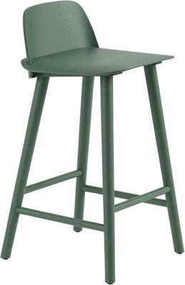 Muuto - Nerd tabouret de bar h 65 cm, vert