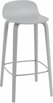 Muuto Tabouret de bar Visu - gris - petit