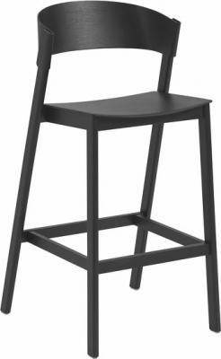 Tabouret de bar noir Cover 106 cm - Muuto