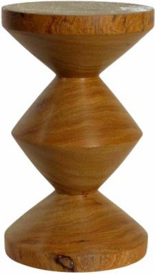 POLSPOTTEN - Zig Zag Tabouret, cognac