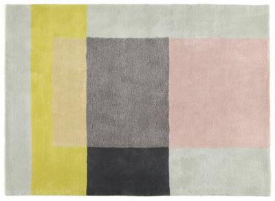 HAY  - Colour Carpet 05 (bleu gris / rose / jaune)